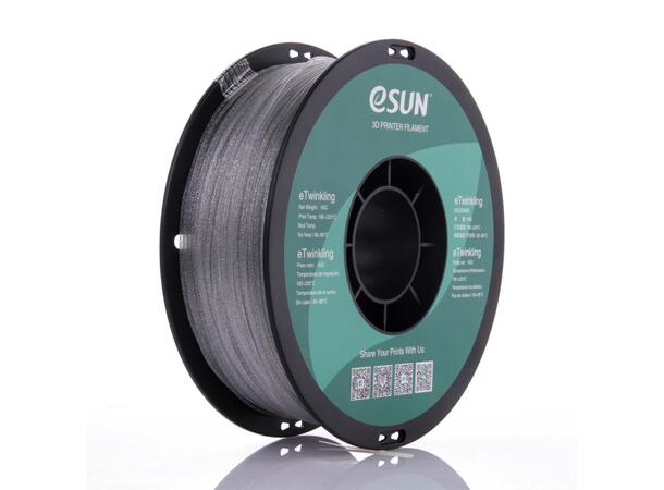eSUN eTwinkling-PLA 1.75mm 1kg Silver