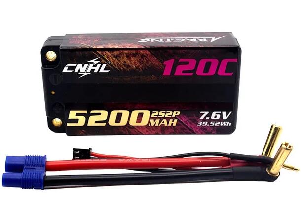 2s  5200mAh - 120C - CNHL HV Shorty 5mm Hardcase EC3