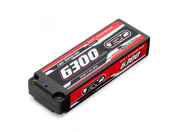 2s  6300mAh  7,4V- 55C/110C Sunpadow m/4mm kontakt    Sunpadow