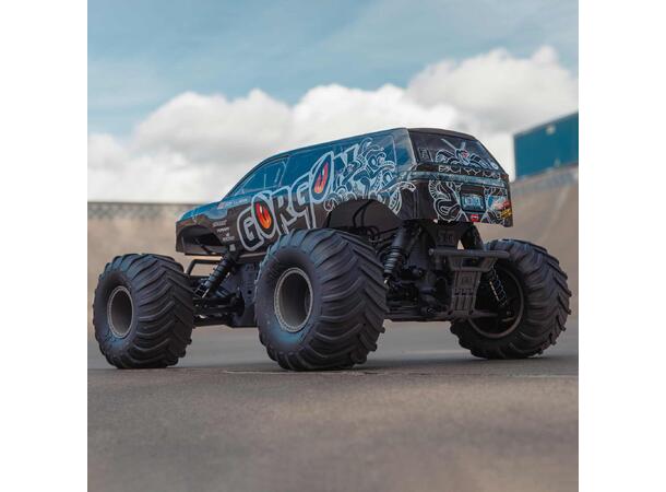 ARRMA Gorgon Mega 2WD Black - RTA Kit