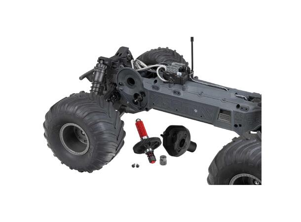 ARRMA Gorgon Mega 2WD Black - RTA Kit
