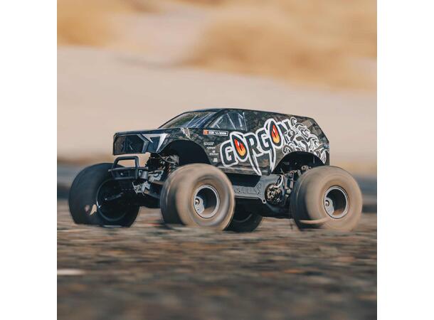 ARRMA Gorgon Mega 2WD Black - RTA Kit