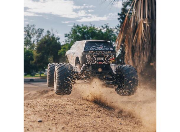 ARRMA Gorgon Mega 2WD Black - RTA Kit