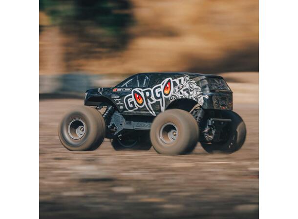 ARRMA Gorgon Mega 2WD Black - RTA Kit