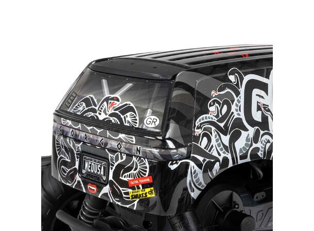 ARRMA Gorgon Mega 2WD Black - RTA Kit