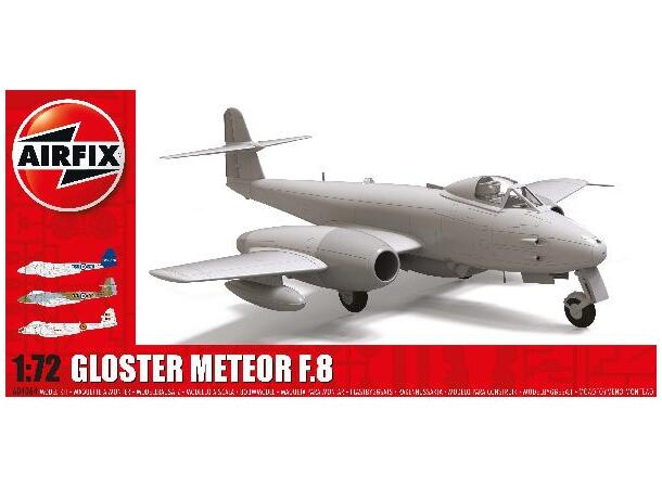 Airfix Gloster Meteor F.8 § 1/72 Airfix plastmodell