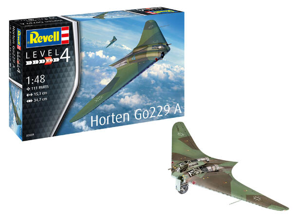 Airfix Horten Go229 A § 1/48 Airfix plastmodell