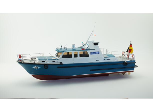 Billing Boats WSP10 Passau Politibåt m/plastskrog  skala