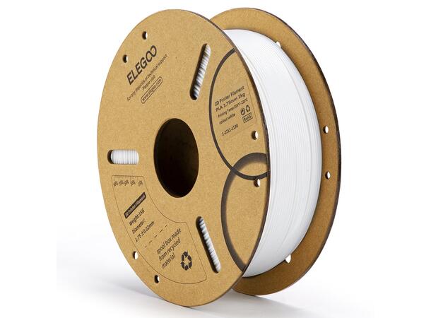 Elegoo PLA 1.75mm 1kg - White Hvit