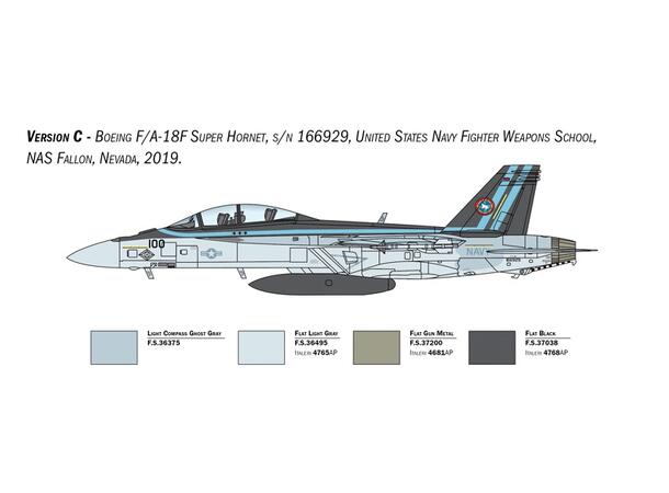 F/A-18F Super Hornet U.S. Navy 1:48 Plasbyggesett