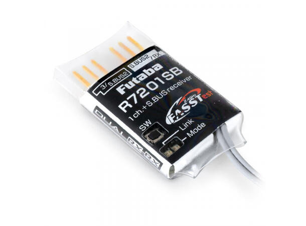 Futaba  1K+SBUS mottaker R7201SB 2,4GHz FASSTest  §