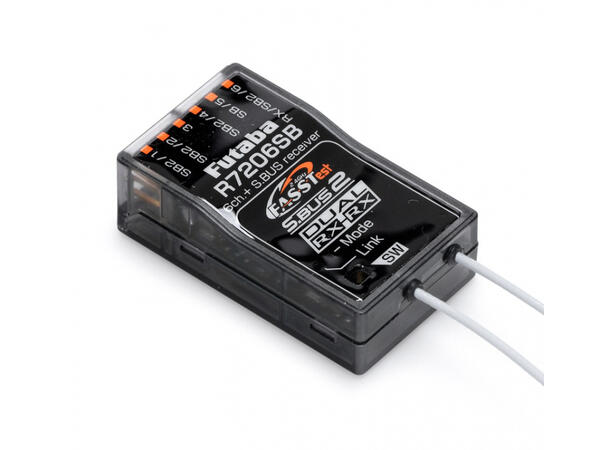 Futaba  6K mottaker R7206SB FASSTest Dual- RX  FASSTest