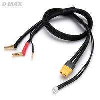 Ladekabel 4/5mm 2s LiPo till XT60 12AWG 12AWG   50cm