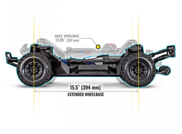 Maxx Slash 6s Short Course Truck Grønn 1/7