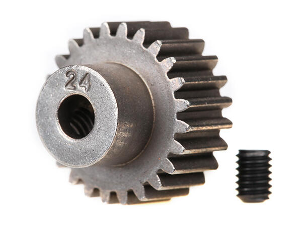 Pinion drev 24T 48P for 3,2mm aksling for 3,2mm aksling