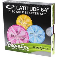 Retro Burst Beginner Disc Golf Start Set Frisbeegolf