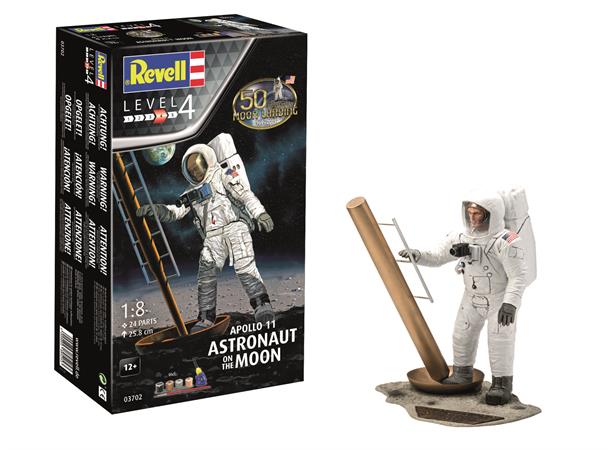 Revell Apollo 11 Astronaut On The Moon 1/8 Revell plastbyggesett