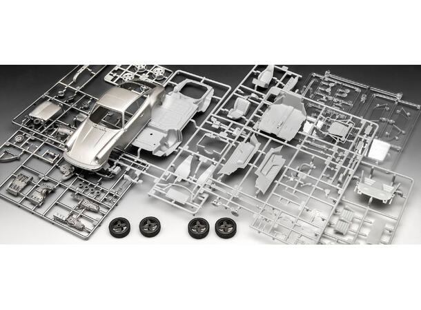 Revell Porsche 911 Carrera 3.2 Gift set 1/24 Revell plastbyggesett