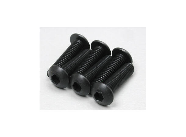 Skrue unbrako 3x12mm knappehode (X) 6 stk