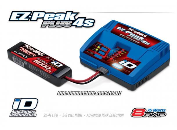 Traxxas EZ-Peak Plus 8A NiMH/LiPo 2-4S 2-4S