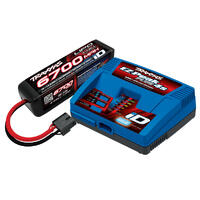 Traxxas Lader og batteri combo EX-Peak 8A  m/ 1stk 4S 6700mAh batterier