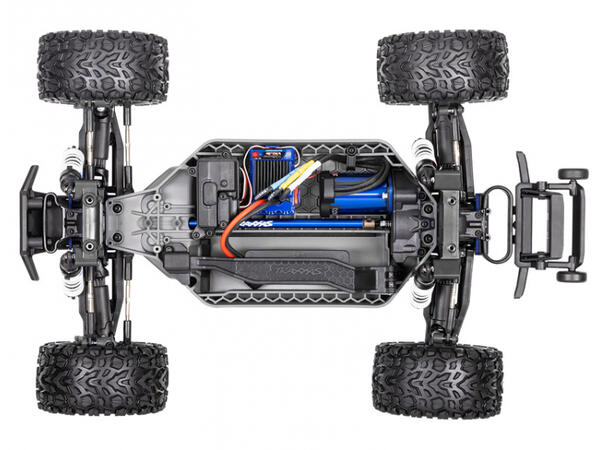 Traxxas Rustler HD 4x4 VXL 1/10 RTR TQi HD Utgave  Grønn 1/10 skala