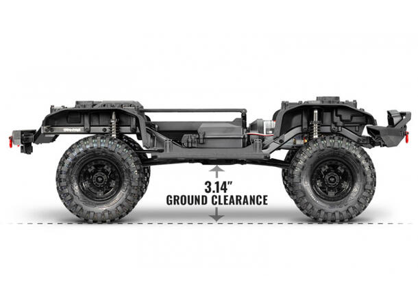 Traxxas TRX-4 Sport Crawler Clipless 4WD  u/batterier og lader 1/10 skala
