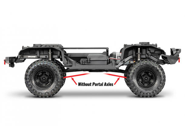 Traxxas TRX-4 Sport Crawler Clipless 4WD  u/batterier og lader 1/10 skala