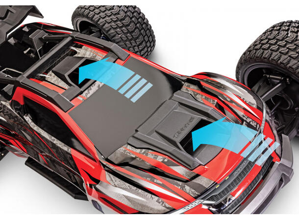 Traxxas XRT 1/6 Truck 8s 1/6  17 mm. hex   RTR Orange