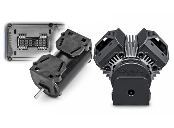 Traxxas XRT 1/6 Truck 8s 1/6  17 mm. hex   RTR Orange