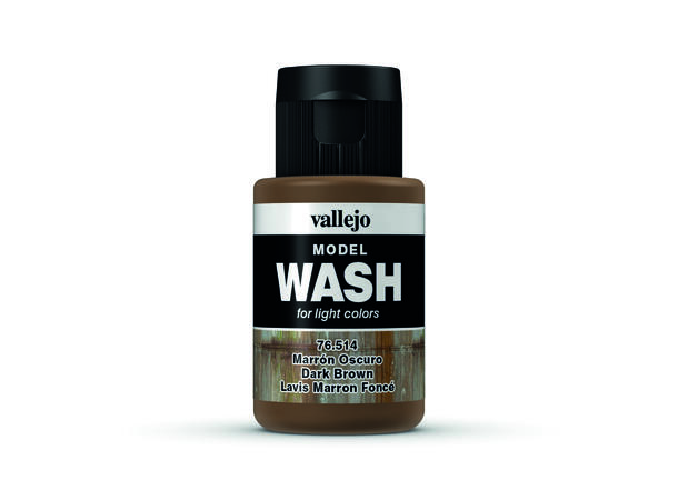 Vallejo Model wash Mørk brun  35ml