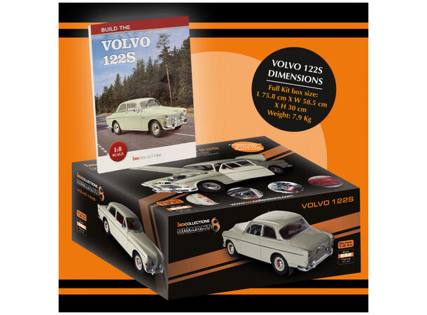 Volvo Amazon 122S  1:8 § mangler noe skruer