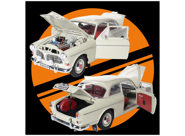Volvo Amazon 122S  1:8 § mangler noe skruer