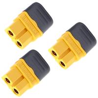 XT60 w/cap - 3stk Hun Bronto