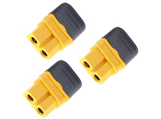 XT60 w/cap - 3stk Hun Bronto