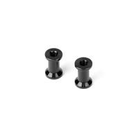 Xray Alu Brace Mount 10.5mm - Black (2) XR-373075