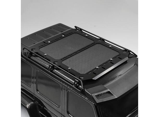 Yeah Racing Metal Carbon Roof Rack w/Light TRX-4