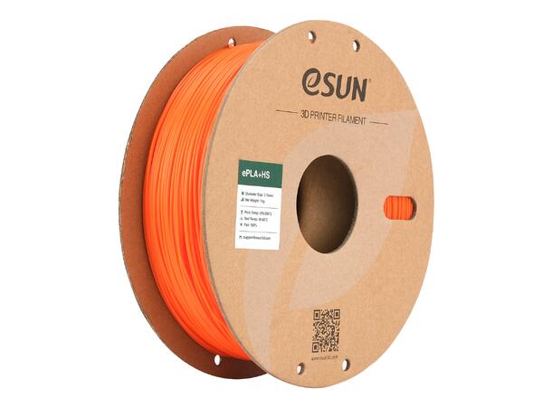 eSUN PLA+ HS 1.75mm - 1kg - Orange (high speed)