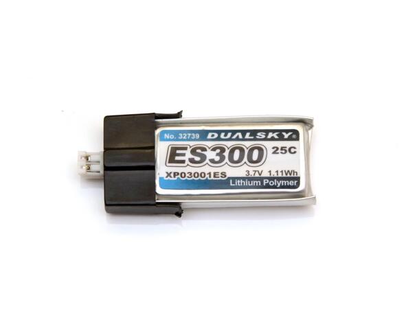 1s   300mAh - 25C - Dualsky for MCPX