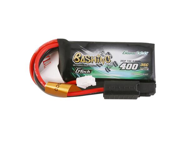 2s   400mAh - 35C - Gens Ace Bashing SCX24 G-Tech
