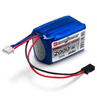 6.6V 2000mAh   Batteri Li-Fe Kube