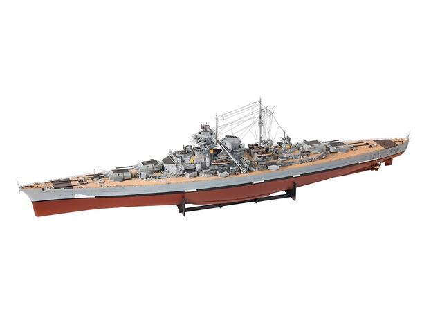 Amati - Bismarck Battleship Kit Ikke for RC