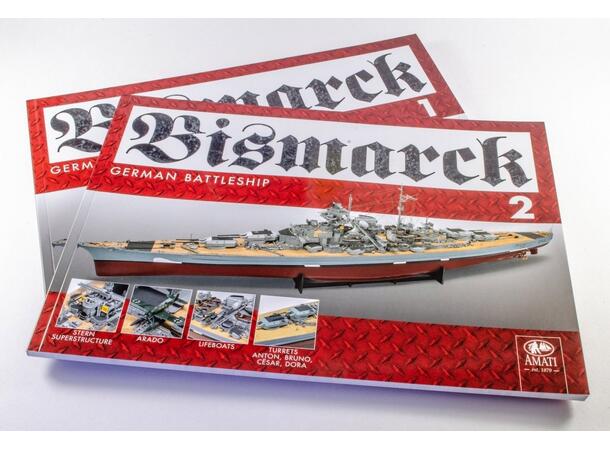 Amati - Bismarck Battleship Kit Ikke for RC