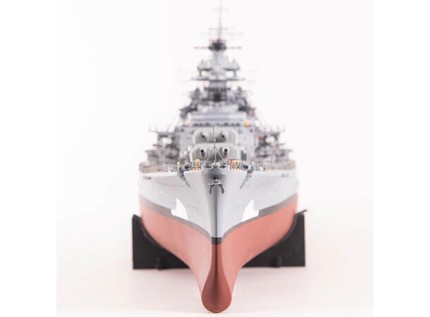 Amati - Bismarck Battleship Kit Ikke for RC