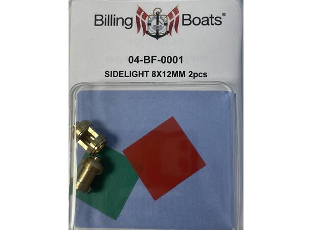 Billing Boats Sidelanterner 8X12mm  2stk Billing boats