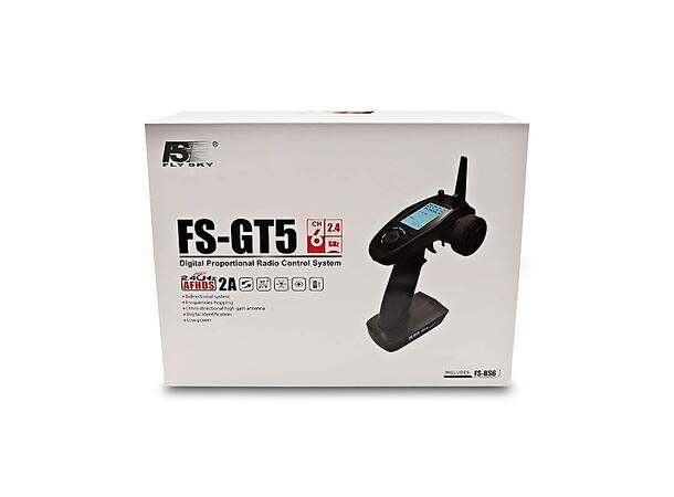 Flysky FS-GT5 2.4G 6ch with FS-BS6 Gyro RX