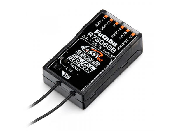 Futaba  6K mottaker R7306SB FASSTest Dual-RX mottaker