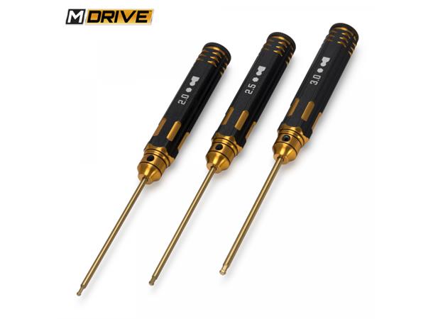 M-drive Unbrako trekker sett kule type 2-2,5-3mm