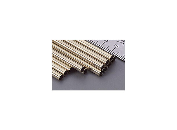 Messingrør  3,0x1000mm (inv. 2,1mm)