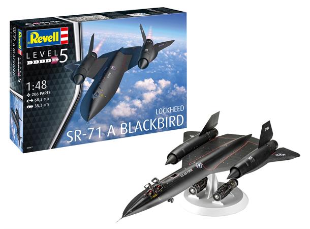 Revell Lockheed SR-71A Blackbird 1/48 Revell plastbyggesett